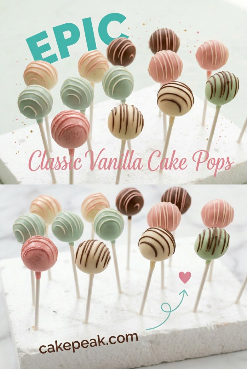 Classic Vanilla Cake Pops 17 Easy Classic Vanilla Cake Pops Recipe: The Ultimate Sweet Treats and Cake Pops Tutorial Guide