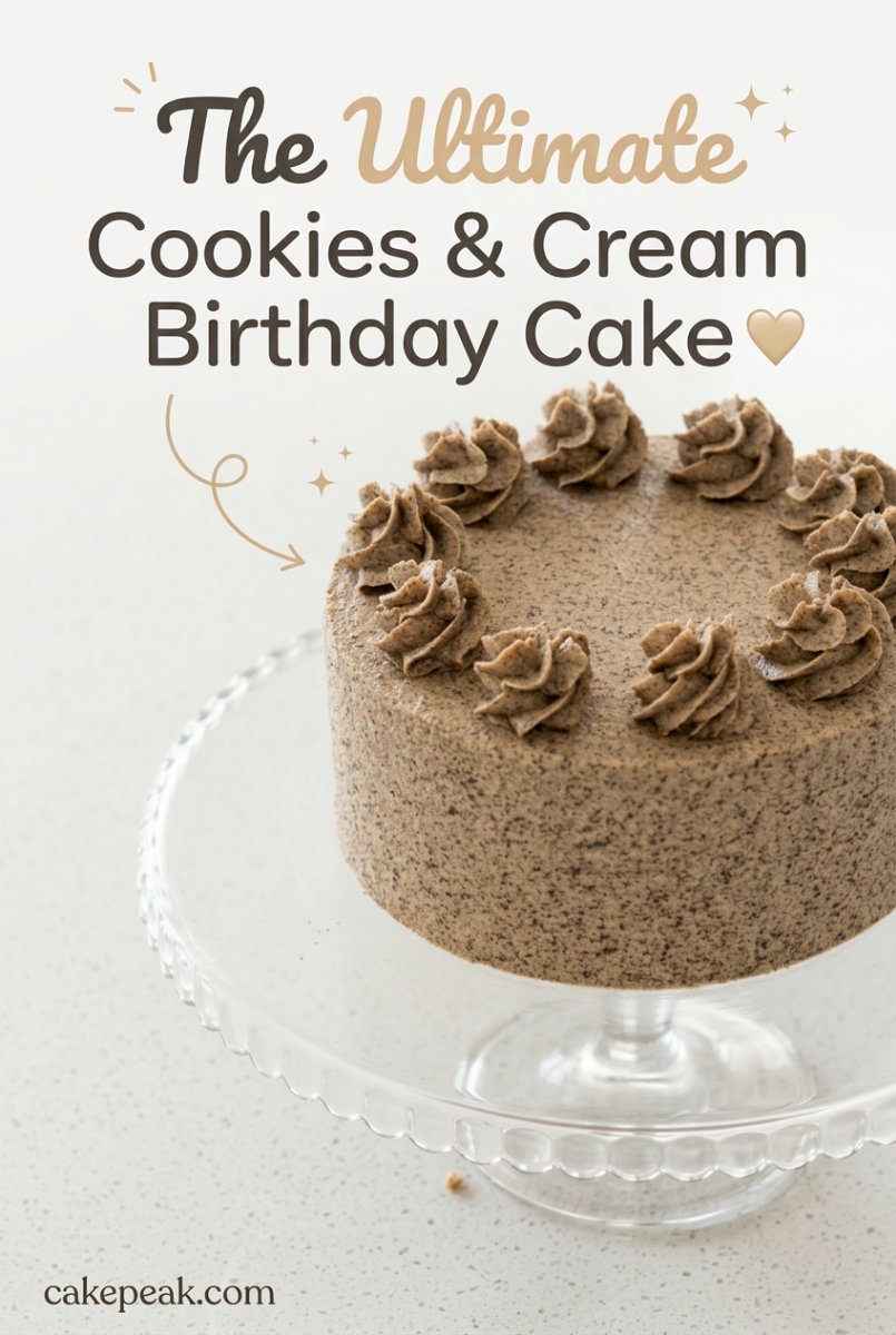 Ultimate Cookies and Cream Birthday Cake Recipe: The Best Layer Cake Anniversaire Idea