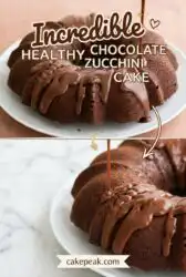 Healthy Chocolate Zucchini Cake Recipe: Super Moist, Easy and Good for You!