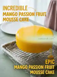 Mango Passion Fruit Mousse Cake Recipe: The Ultimate Tropical Mango Mousse Cake Dessert Treat