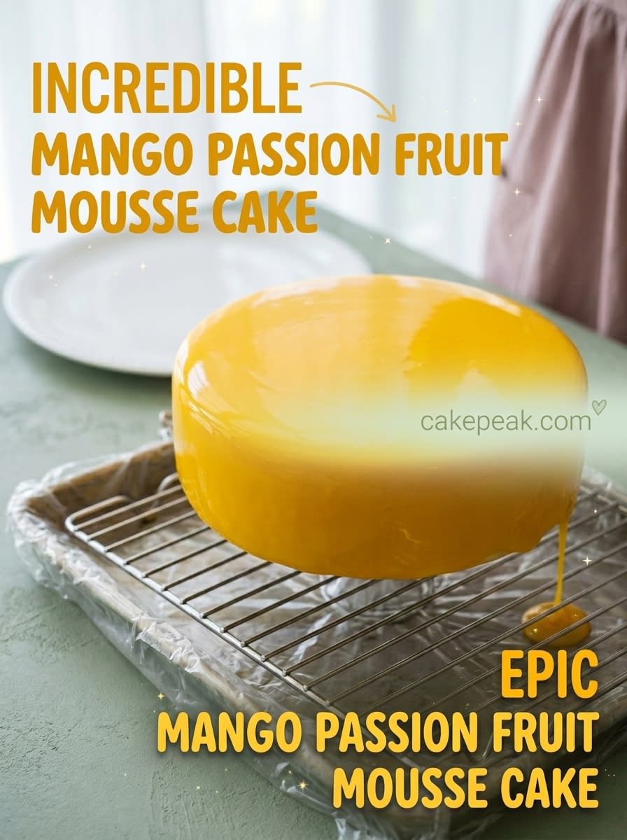 Mango Passion Fruit Mousse Cake 17 Mango Passion Fruit Mousse Cake Recipe: The Ultimate Tropical Mango Mousse Cake Dessert Treat