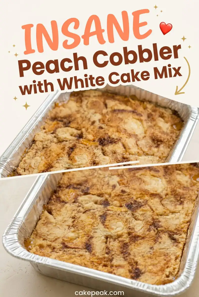 Easy Peach Cobbler with White Cake Mix: The Ultimate Quick Dessert for Every Summer Gathering Now
