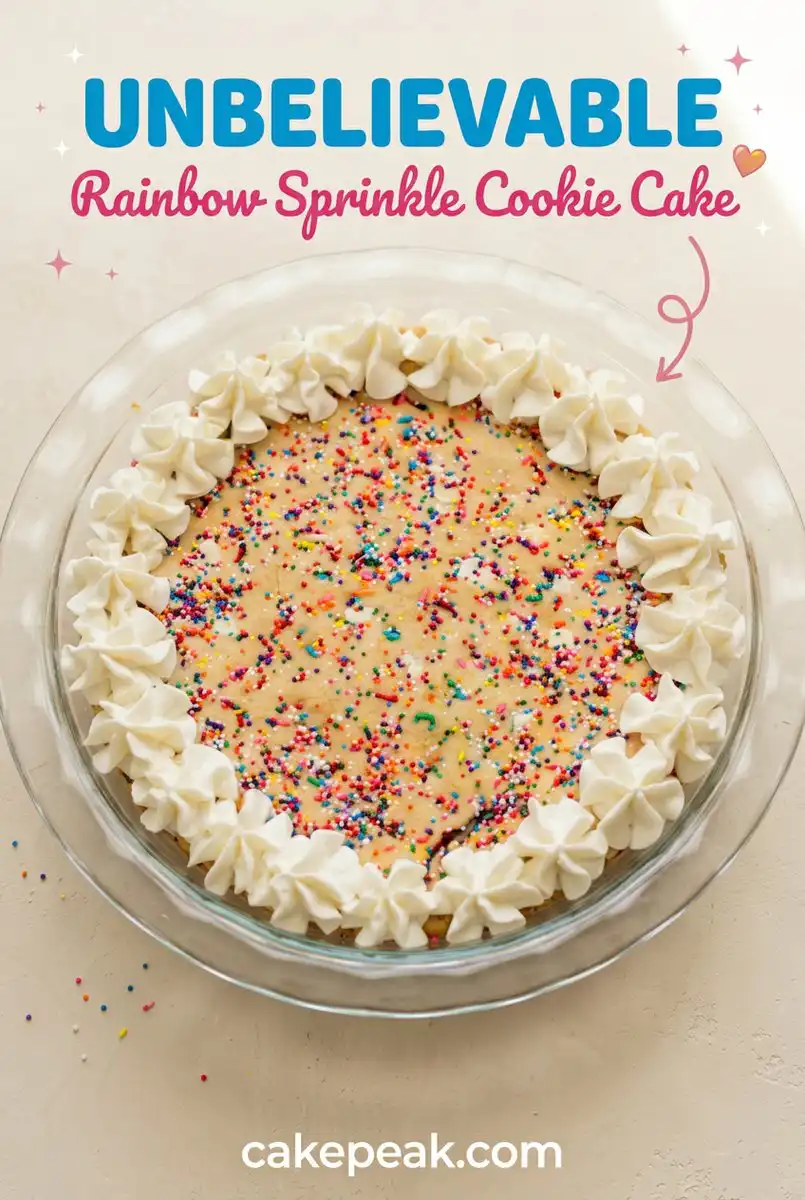 How to Make a Chewy Rainbow Sprinkle Cookie Cake with Creative Birthday Cookie Cake Designs
