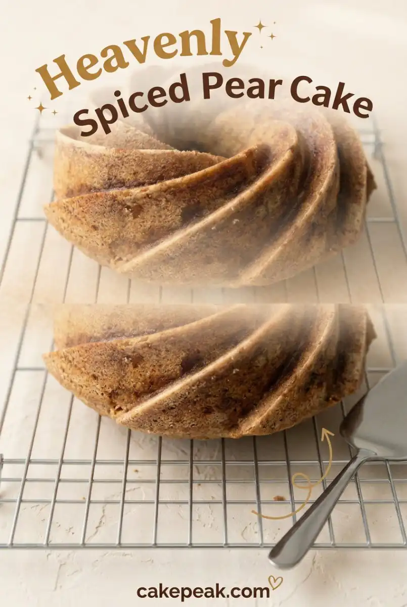 Spiced Pear Cake: The Ultimate Autumn Cake Recipe for Cozy Fall Baking and Dessert Lovers