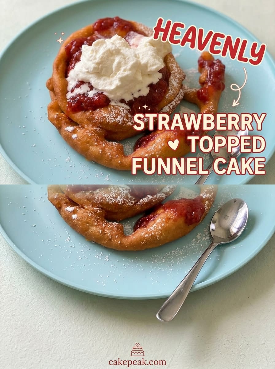 Strawberry Topped Funnel Cake Recipe: Make This Carnival Favorite At Home In A Simple Easy Way!