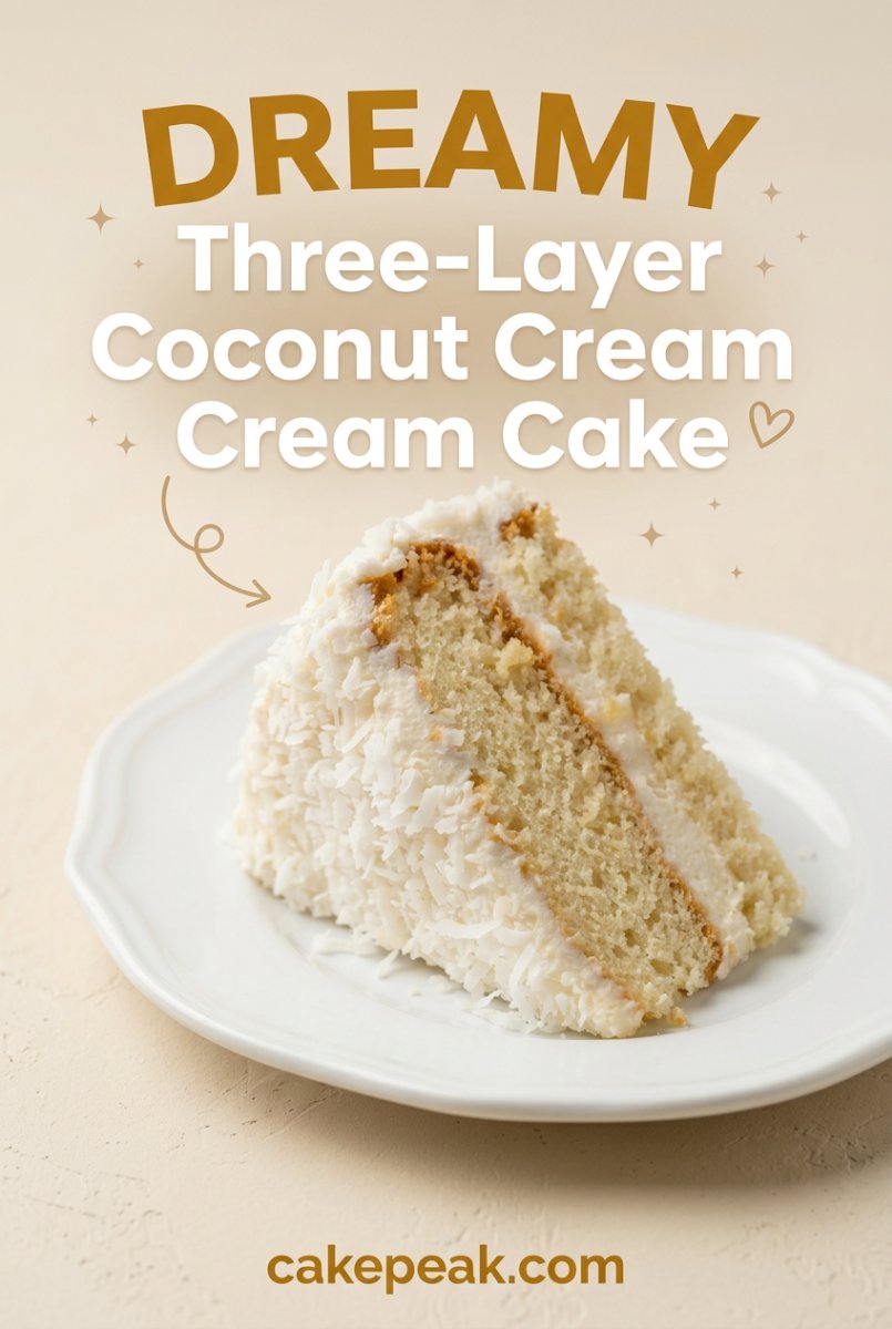 Three-Layer Coconut Cream Cake 17 Three-Layer Coconut Cream Cake: The Ultimate 3 Layer Cake Recipe for Every Special Celebration Now