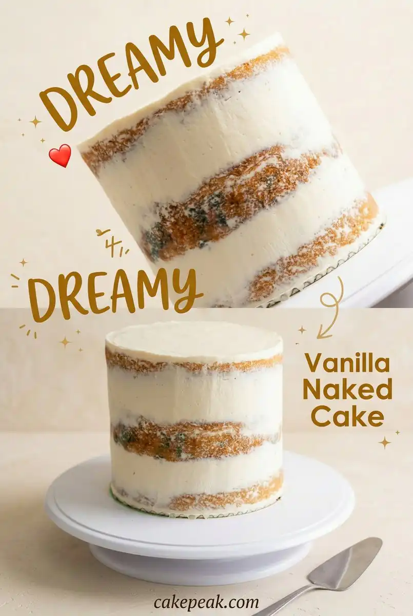 Vanilla Naked Cake 17 How to Master the Vanilla Naked Cake: A Step-by-Step Guide to Elegant Vanilla Cake Design!