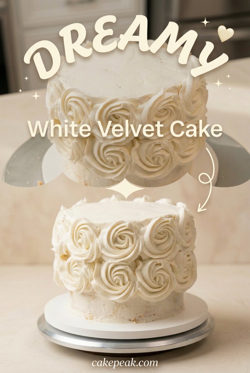 The Ultimate White Velvet Cake Recipe: A Soft and Fluffy Vanilla Cake That Melts In Your Mouth