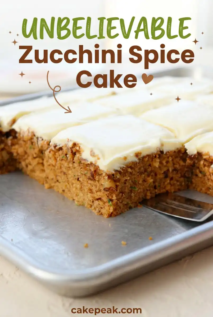 Zucchini Spice Cake 17 Zucchini Spice Cake: The Ultimate Moist Zucchini Cake Recipe for Fall Baking and Sweet Treats