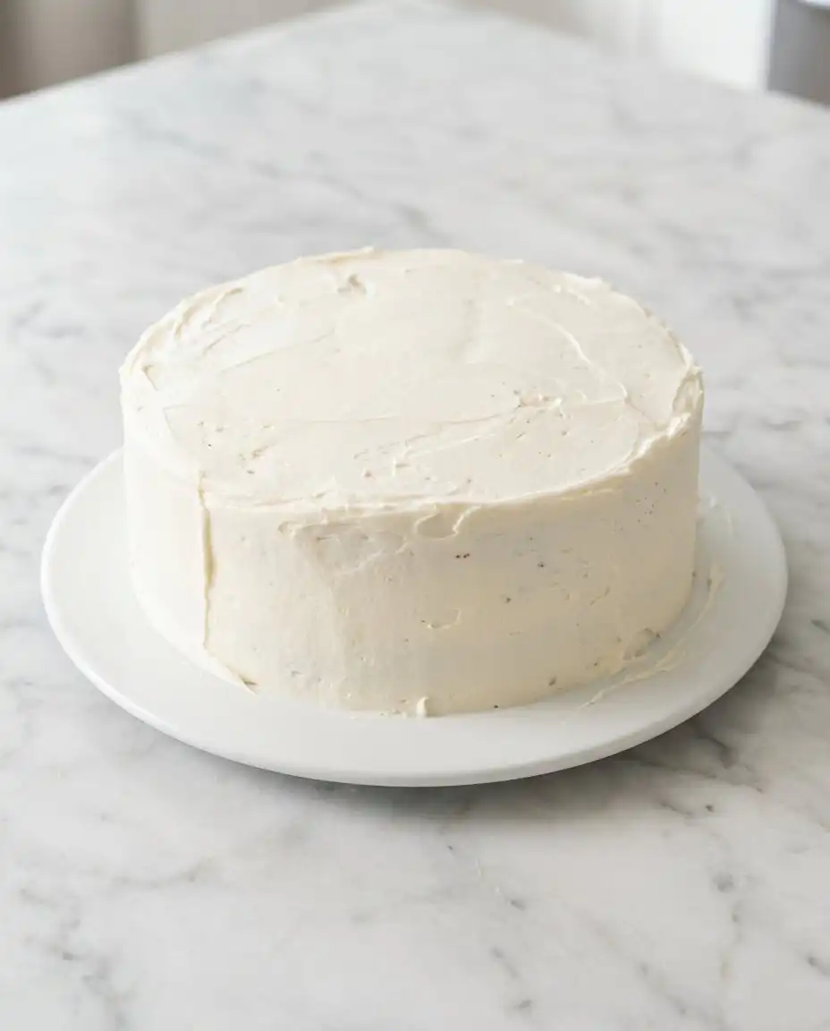 Classic Carrot Cake with Cream Cheese Frosting 12 A beautiful slice of Classic Carrot Cake with Cream Cheese Frosting displayed on a glass cake stand.
