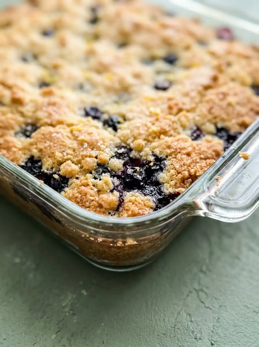 Blueberry Buttermilk Breakfast Cake 14 Weighed ingredients like flour buttermilk and sugar ready to bake blueberry buttermilk breakfast cake