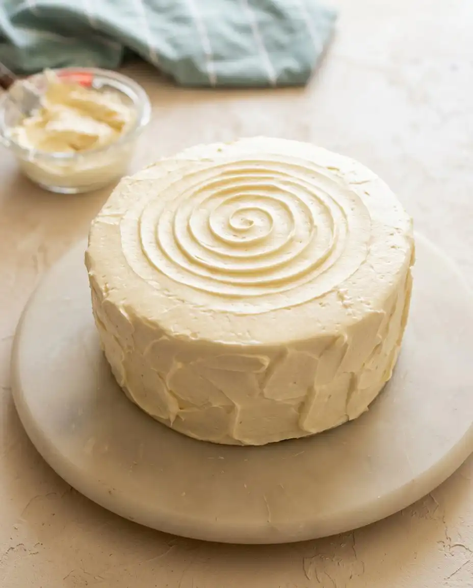 Red Velvet Layer Cake 12 A stunning slice of Red Velvet Layer Cake with thick layers of tangy cream cheese frosting.